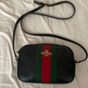 COPY - Gucci Webby Bee bag black